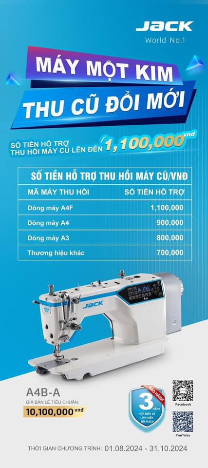 MÁY 1 KIM THU CŨ ĐỔI MỚI